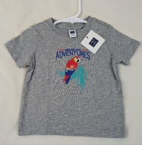 NWT Janie & Jack Parrot Adventures T-shirt ~ 6/12 mo